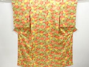 菊尽くし模様小紋着物